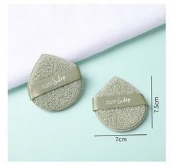 Set 2 Mút Rửa Mặt Bọt Biển Hình Giọt Nước 13956