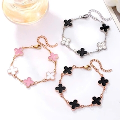 Vòng Tay May Mắn Cỏ 4 Lá Thời Trang 13953