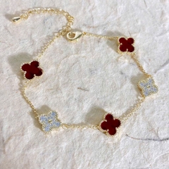 Vòng Tay May Mắn Cỏ 4 Lá Thời Trang 13953