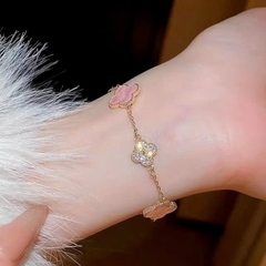 Vòng Tay May Mắn Cỏ 4 Lá Thời Trang 13953