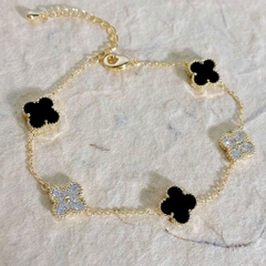 Vòng Tay May Mắn Cỏ 4 Lá Thời Trang 13953