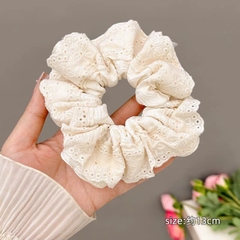 Cột Tóc Scrunchies Viền Bèo 2 Lớp 13949