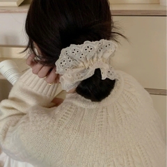 Cột Tóc Scrunchies Viền Bèo 2 Lớp 13949