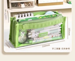 Túi Đựng Bút Mặt Trong YUBOSHI Nhiều Ngăn 13947