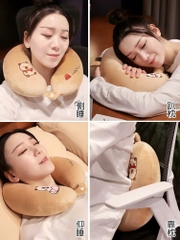 Gối Cổ Mút Mềm KimDan Hoạt Hình L2 Cute 2390