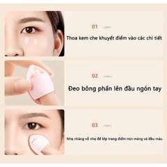 Mút Tán Trang Điểm Mini Đeo Đầu Ngón Tay 12657 12777