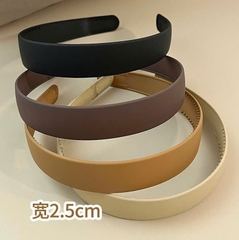 Cài Tóc Nhựa Trơn Bản 2.5cm Thời Trang 13937