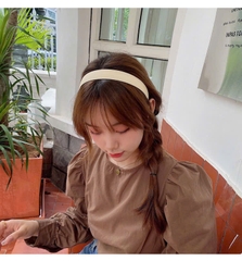 Cài Tóc Nhựa Trơn Bản 2.5cm Thời Trang 13937