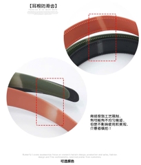 Cài Tóc Nhựa Trơn Bản 2.5cm Thời Trang 13937