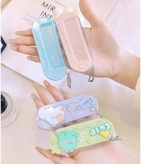Gương Lược Gấp Gọn Hoạt Hình Cute 13923