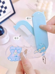 Gương Lược Gấp Gọn Hoạt Hình Cute 13923