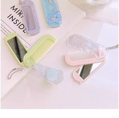 Gương Lược Gấp Gọn Hoạt Hình Cute 13923
