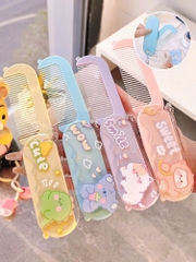 Gương Lược Gấp Gọn Hoạt Hình Cute 13923