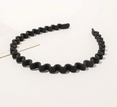 Cài Tóc Nhựa Sóng Đơn Giản Màu Trơn Thời Trang 5535