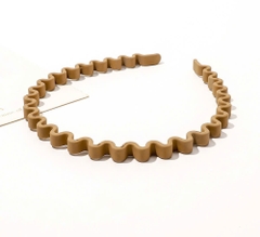 Cài Tóc Nhựa Sóng Đơn Giản Màu Trơn Thời Trang 5535