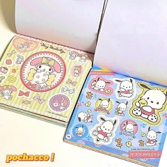 Sổ 24 Trang Sticker Cắt Sẵn 11.5*11.5cm Sanrio Cute 13912