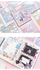 Sổ 24 Trang Sticker Cắt Sẵn 11.5*11.5cm Sanrio Cute 13912