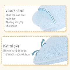 Mút Rửa Mặt Bọt Biển Hình Giọt Nước 13955