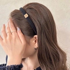 Cài Tóc Len 1cm Đính Tag Gấu Xinh 13568