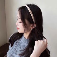 Cài Tóc Len 1cm Đính Tag Gấu Xinh 13568