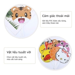 Quạt Nhựa Cầm Tay Hoạt Hình Cute Nhiều Đủ Mẫu 551 1311 3595