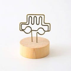 Giá Gỗ Tròn Kẹp Ảnh/ Ghi Chú Xinh Xắn 12300