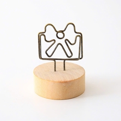 Giá Gỗ Tròn Kẹp Ảnh/ Ghi Chú Xinh Xắn 12300