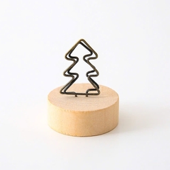 Giá Gỗ Tròn Kẹp Ảnh/ Ghi Chú Xinh Xắn 12300