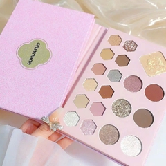 Phấn Mắt 19 Ô Nhũ Vỏ Hộp Kim Tuyến Ruhuatuo 9582
