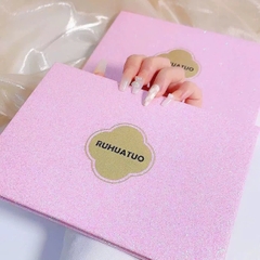 Phấn Mắt 19 Ô Nhũ Vỏ Hộp Kim Tuyến Ruhuatuo 9582