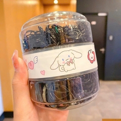 Hộp 600 Xu Mini Nhiều Màu Cột Tóc cho Bé 10068