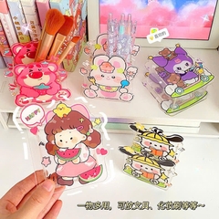 Ống Đựng Bút Trong Suốt Cute 9cm 11720