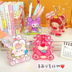 Ống Đựng Bút Trong Suốt Cute 9cm 11720