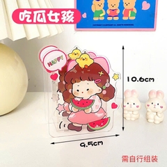 Ống Đựng Bút Trong Suốt Cute 9cm 11720