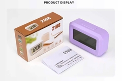 Đồng Hồ Báo Thức Mini Màn Hình Led 9*5.5cm 13997