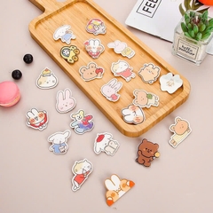 Huy Hiệu Nhựa Cài Áo/Balo Cute 998