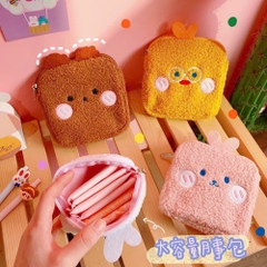 Túi Lông Xù Đựng Đồ Đa Năng Hình Thú Xinh 11645