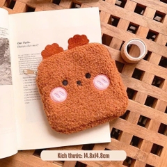 Túi Lông Xù Đựng Đồ Đa Năng Hình Thú Xinh 11645
