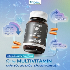 Kẽm Gluconat Tăng Cường Sức Khỏe Nam Giới - Hộp 60 Viên