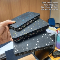 Tấm Cao Su trải sàn phòng Gym