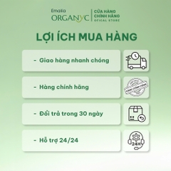 Bông Tẩy Trang Emalia Pháp 201 Miếng – 100% Cotton Tự Nhiên, An toàn mọi loại da.