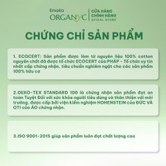 Bông Tẩy Trang Emalia Pháp 201 Miếng – 100% Cotton Tự Nhiên, An toàn mọi loại da.