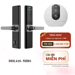 Khóa cửa vân tay Philips DDL610- 5HBS Wifi