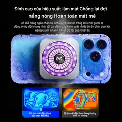 Quạt tản nhiệt sò lạnh làm mát nhanh MEMO CX21 công suất 18w bề mặt làm mát lên tới 18cm2