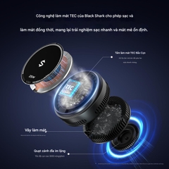 Sạc không dây kiêm quạt tản nhiệt sò lạnh Blackshark sạc tối đa 25W