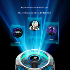 Black shark 6 Pro | Quạt tản nhiệt sò lạnh từ tính cho điện thoại và máy tính bảng cao cấp