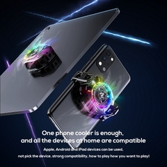 MEMO CX10 Pro AI | Quạt tản nhiệt sò lạnh cho điện thoại dạng kẹp, có hiển thị nhiệt độ