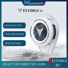 Flydigi B7 | Quạt tản nhiệt sò lạnh công suất 27W, tiếng ồn thấp dưới 37dB dành cho điện thoại