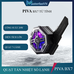 PIVA BX7 | Quạt tản nhiệt sò lạnh cho điện thoại cao cấp làm mát tới CPU điện thoại
