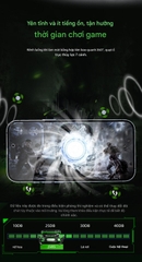 Quạt tản nhiệt sò lạnh dùng pin JS85 lên tới 3000mah làm lạnh cực nhanh có thể đóng đá giảm Fps chơi pubg